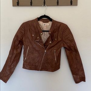 Youth leather jacket